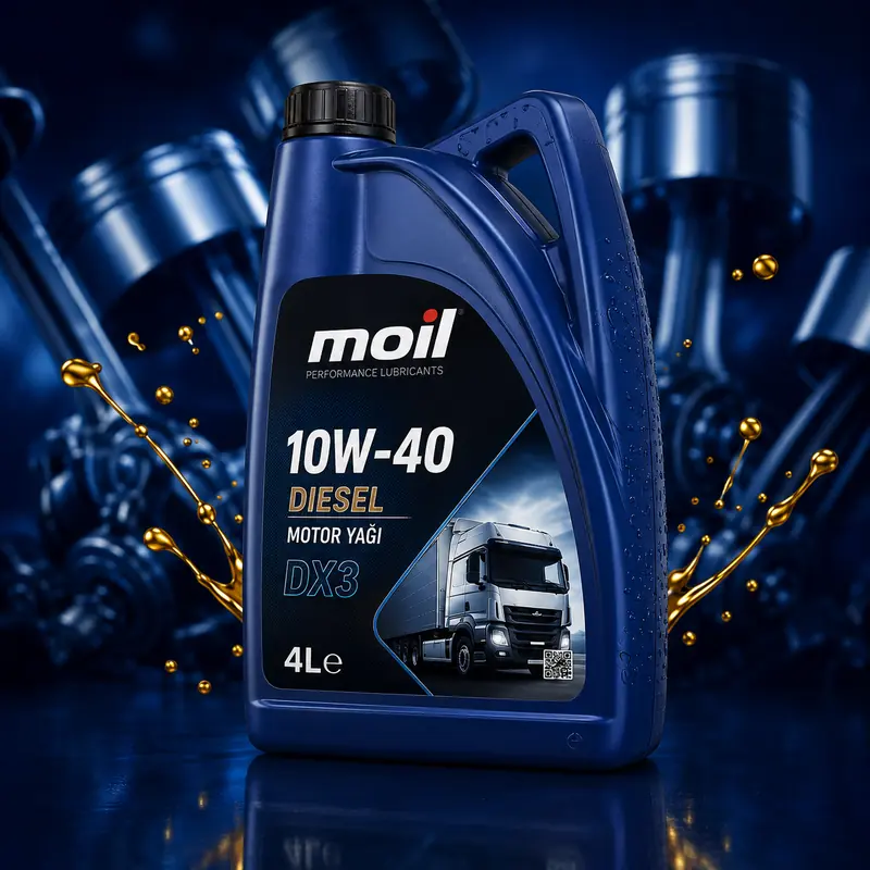 Moil 10W-40 Diesel DX3 4 litre motor yağı ürün görseli