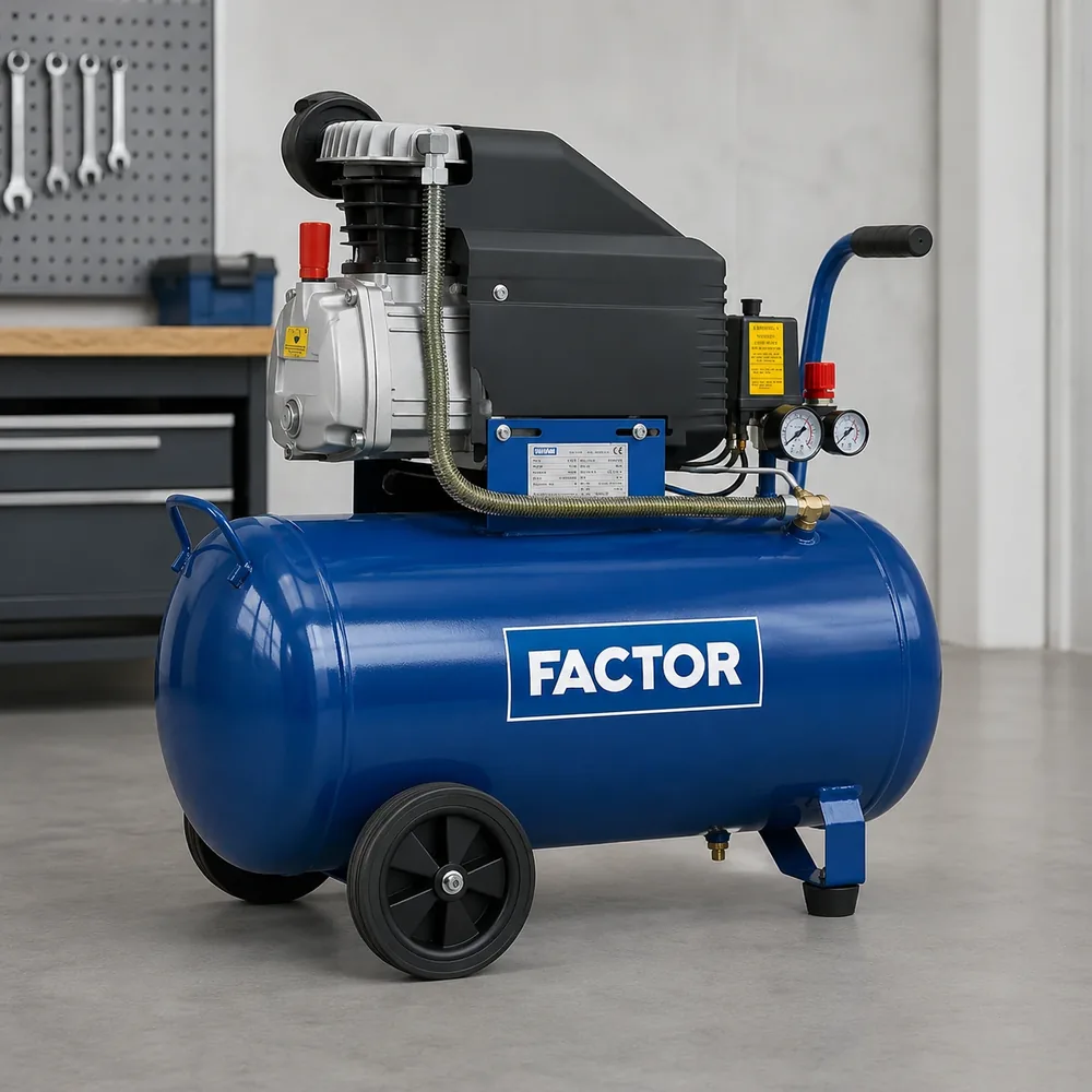 Factor hava kompresörü ürün görseli